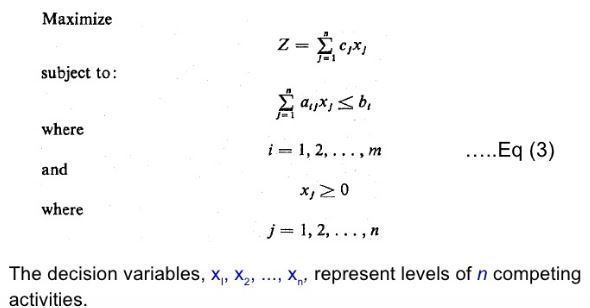 Linear programming structure and model Linear Programming Linear Programming | Checklist | Structure | Model | Assumptions | Applications Linear programming structure and models